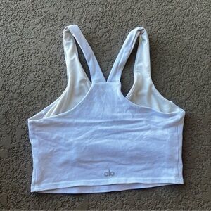 Alo  Yoga White Sports Bra